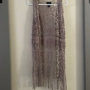 Bohemian style vest